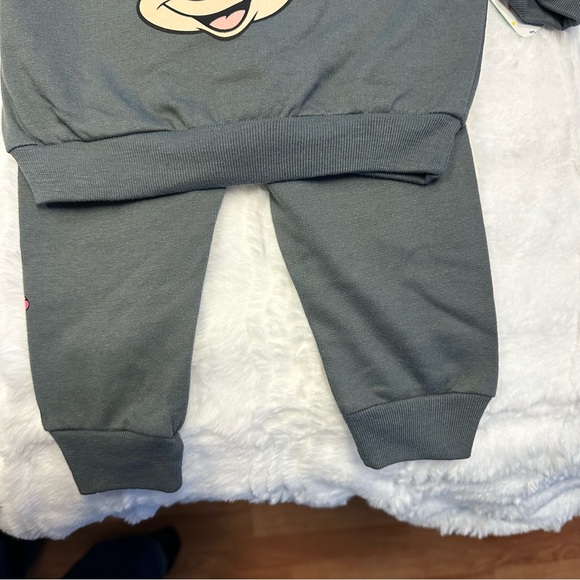 Disney Minnie Mouse Ruffled Baby Sweatshirt Set w/ Pants - Picture 5 of 6